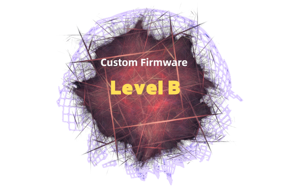 custom firmware level b
